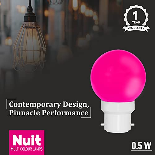 FYBROS Nuit-Lamp Pink 0.5 Watt