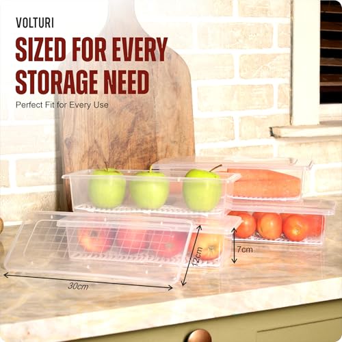 VOLTURI Fridge Storage Containers, Fridge
