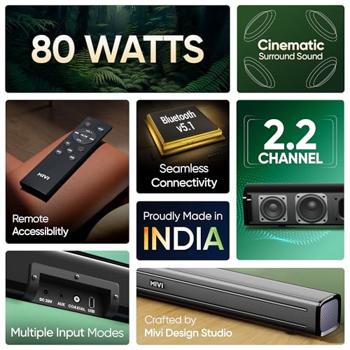 Mivi Fort Q80 Soundbar