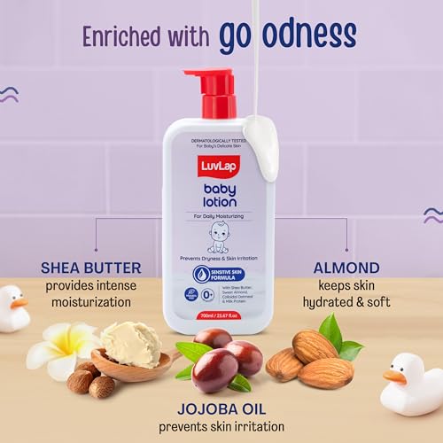 LuvLap Baby Lotion with Milk