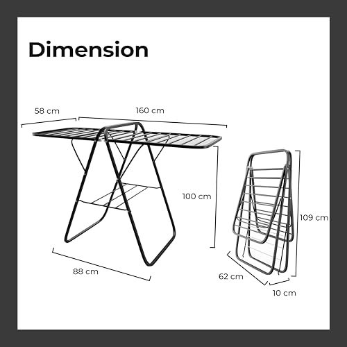 Lifelong Foldable Cloth Drying Stand