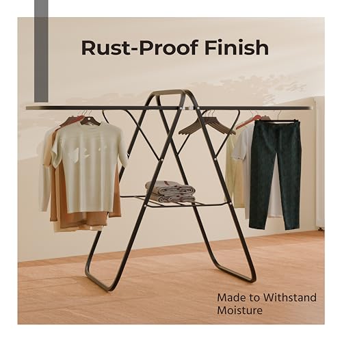 Lifelong Foldable Cloth Drying Stand