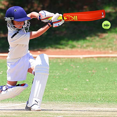 Starter Iron Man Cricket Bat and Ball Set Size 4 Multicolour, 3Y+ - Image 3