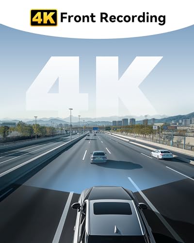 REDTIGER 4K Front Dash Cam