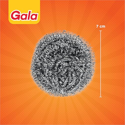 Gala Steel Scrubber Combo Set (Pack of 6) - Image 4