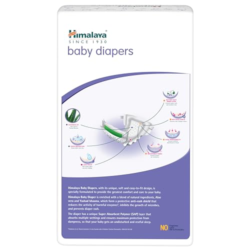 Himalaya Baby Taped Diapers, Small (4-8 kg), 54 Count - Image 3