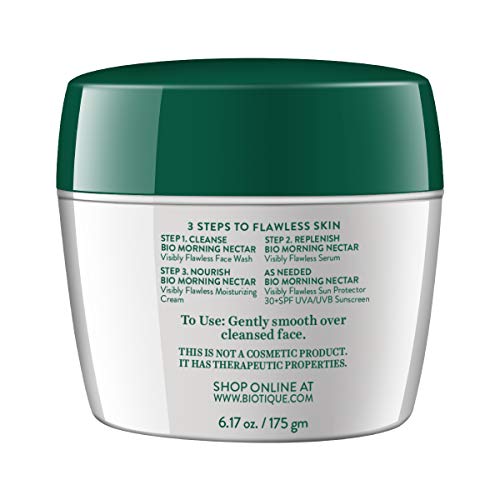 Biotique Bio Morning Nectar Visibly Flawless Moisturizing Cream, 175g - Image 2