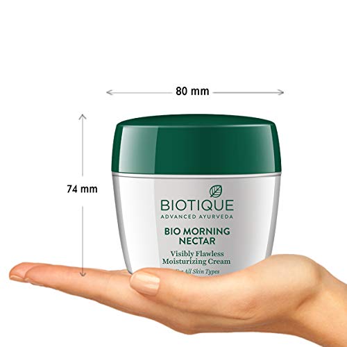 Biotique Bio Morning Nectar Visibly Flawless Moisturizing Cream, 175g - Image 4