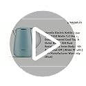 Havells Aqua Plus Electric Kettle 1.2 Litre, 1250 Watt | 304 Stainless Steel Inner Body | Cool Touch Body | Auto Shut-Off |Wider Mouth|2 Years Door Step Warranty by Havells (Blue) - Image 2