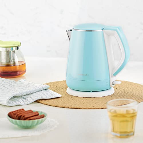 Havells Aqua Plus Electric Kettle 1.2 Litre, 1250 Watt | 304 Stainless Steel Inner Body | Cool Touch Body | Auto Shut-Off |Wider Mouth|2 Years Door Step Warranty by Havells (Blue) - Image 3
