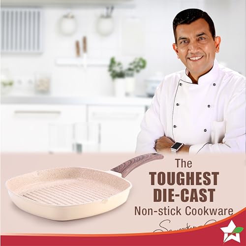 Wonderchef Duralife Die-cast Non-Stick Grill