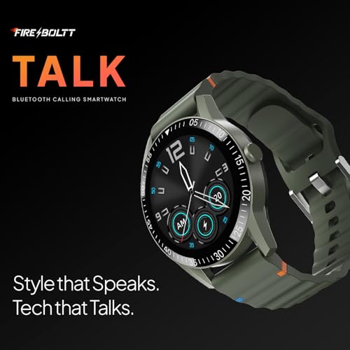 Fire-Boltt Talk Round Smart Watch