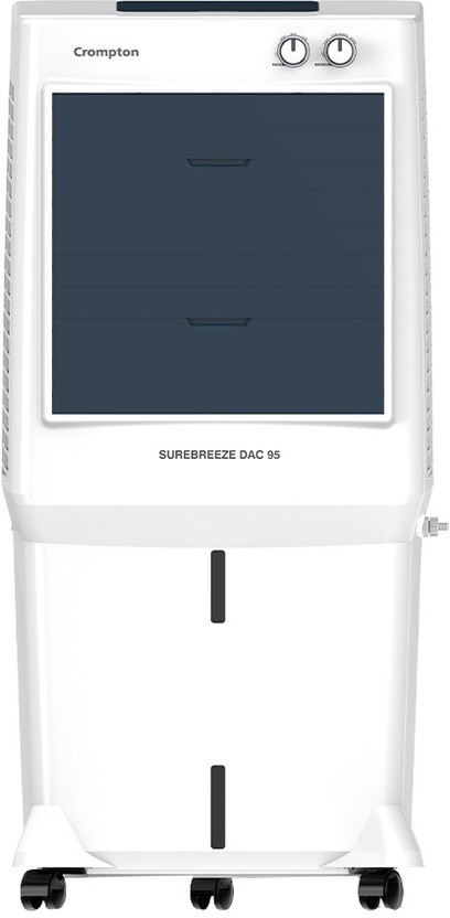 Crompton 95 L Desert Air Cooler (Blue, White, ACGC-SUREBREEZE 95)