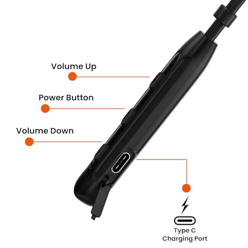 tunez R04 Neckbands: in Ear