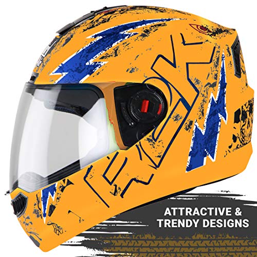 Steelbird SBA-1 R2K Live ISI Certified Full Face Graphic Helmet - Image 4
