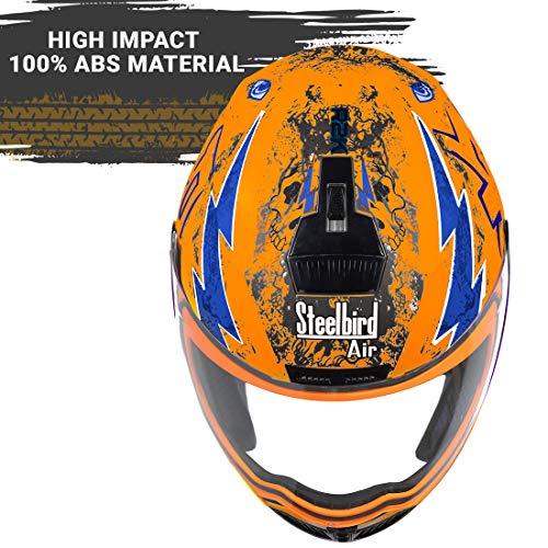Steelbird SBA-1 R2K Live ISI Certified Full Face Graphic Helmet - Image 6