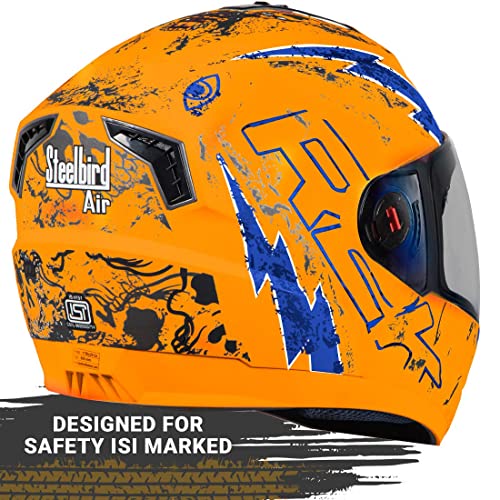 Steelbird SBA-1 R2K Live ISI Certified Full Face Graphic Helmet - Image 7