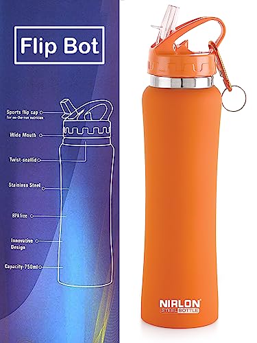 NIRLON Flip Bot Stainless Steel