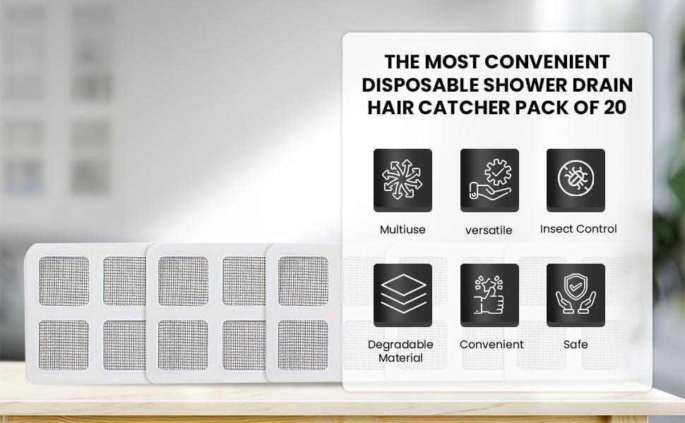 Antson Disposable Shower Drain Cover