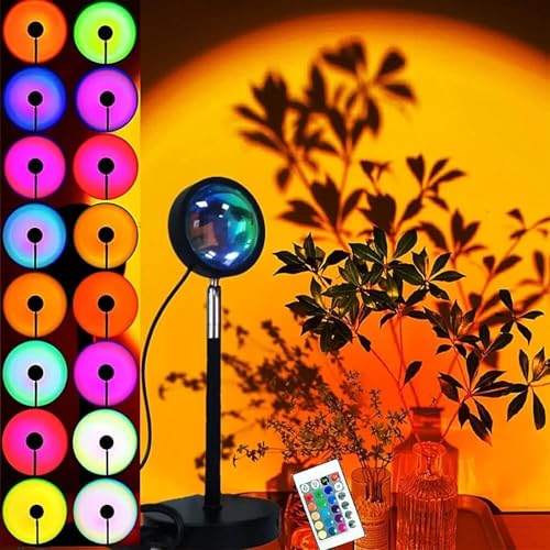 REFULGIX 16-Color 360° Rotating Sunset