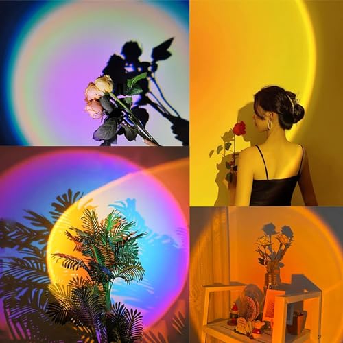 REFULGIX 16-Color 360° Rotating Sunset