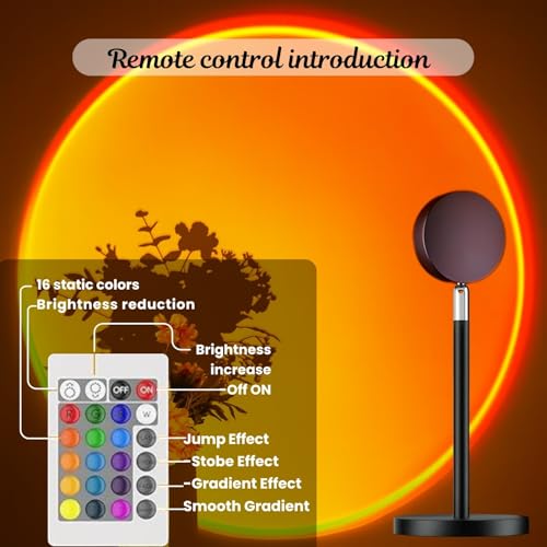 REFULGIX 16-Color 360° Rotating Sunset