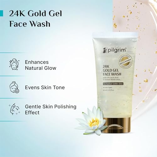Pilgrim 24k Gold Gel Facewash
