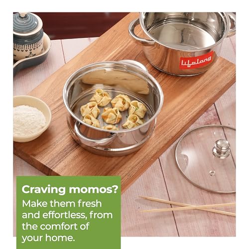 Lifelong 2-Tier Steamer/Momo/Modak Maker