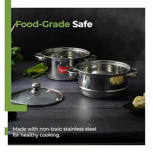 Lifelong 2-Tier Steamer/Momo/Modak Maker