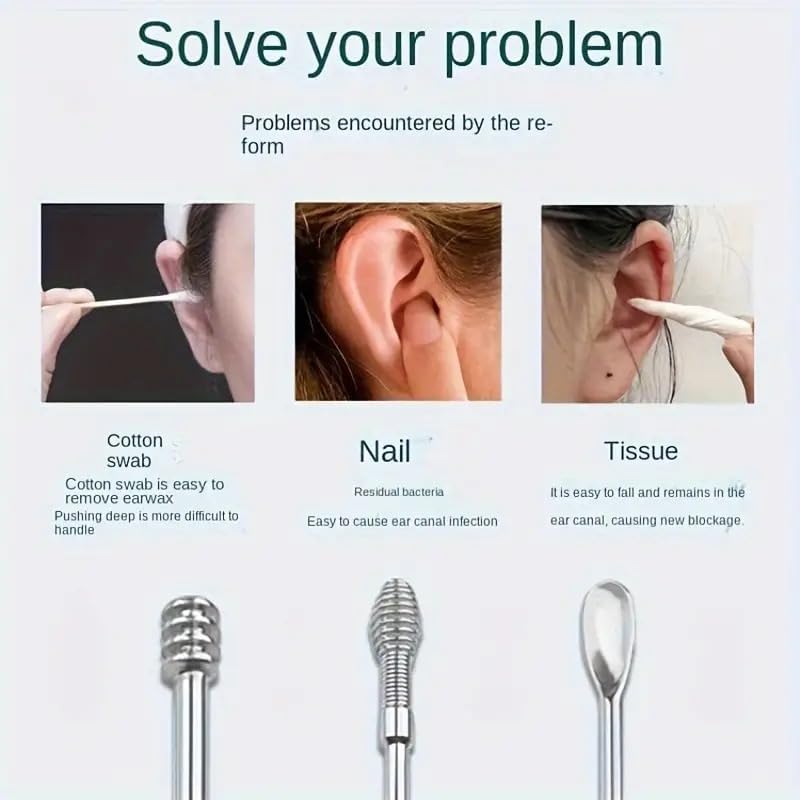 Ear Wax Cleaner Resuable Ear