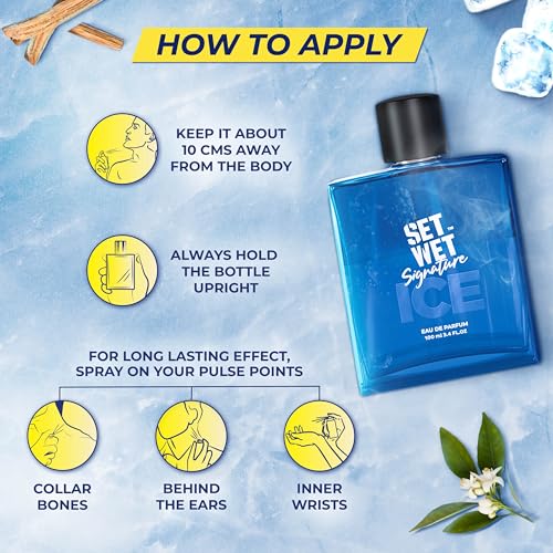 Set Wet Ice Perfume for Men, 100ml|Citrusy Long Lasting Perfume for Men|Gift for Men|Best Everyday Fragrance - Image 6