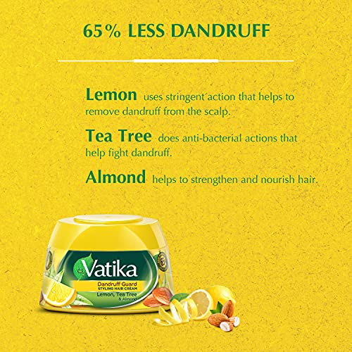 DABUR Vatika Naturals Dandruff Guard Styling Hair Cream 140 ml - Image 2