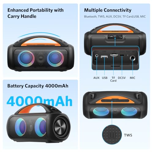 EarFun Bluetooth Speaker, UBOOM Raver
