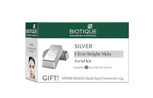 Biotique Bio Silver Facial Kit, 65g - Image 3