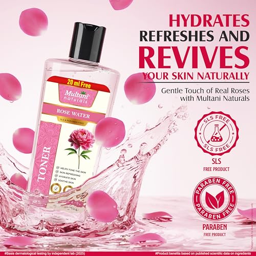 Multani Naturals Rose Water Face