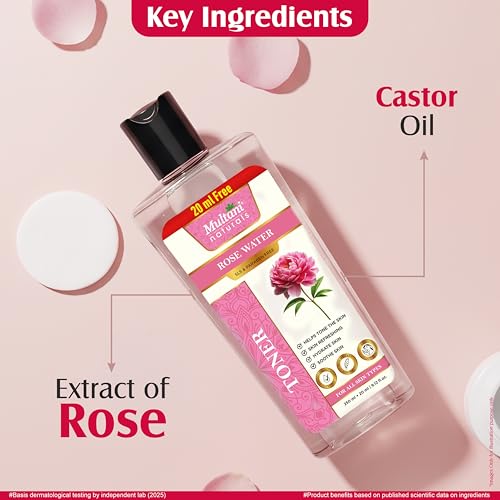 Multani Naturals Rose Water Face