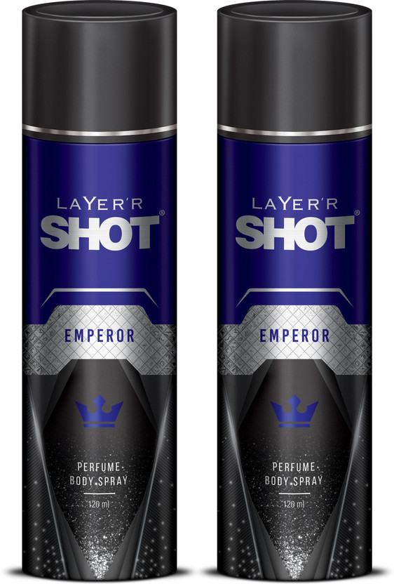 LAYER'R Shot Emperor Deodorant Spray - For Men (240 ml, Pack of...more