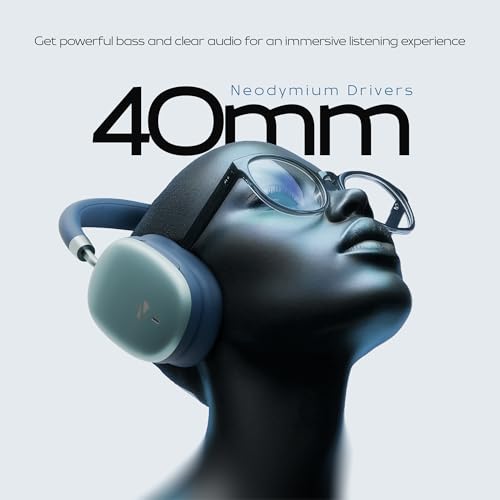 Zebronics Wireless Headphones, Hybrid ANC
