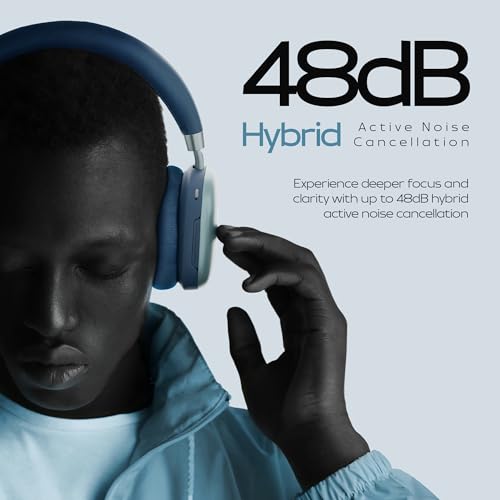 Zebronics Wireless Headphones, Hybrid ANC