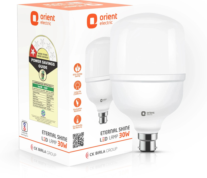 H Decor 28 W Basic Standard B22 LED Bulb (White) - Image 7