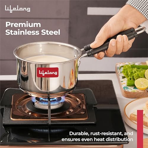 Lifelong Stainless Steel Heavy Bottom