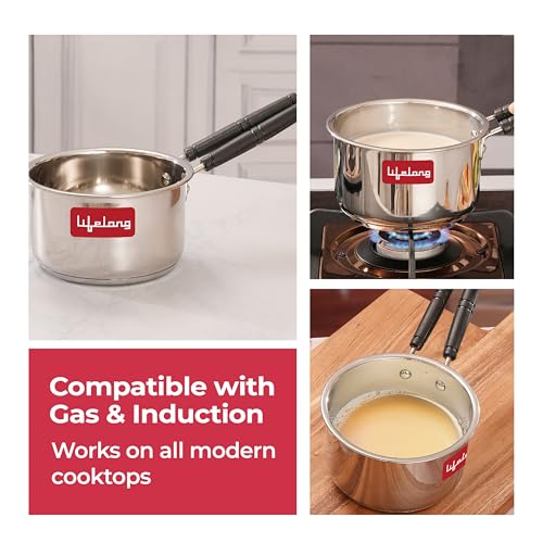 Lifelong Stainless Steel Heavy Bottom