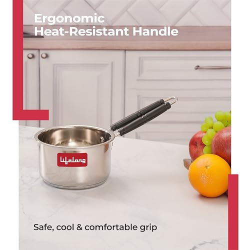 Lifelong Stainless Steel Heavy Bottom