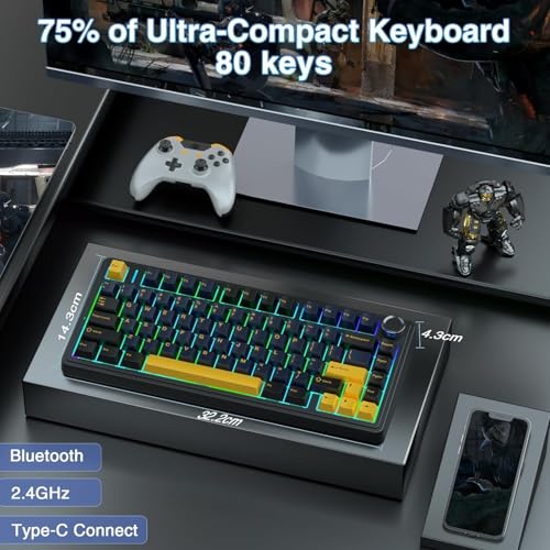 AULA F75 75% Wireless PBT
