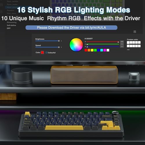 AULA F75 75% Wireless PBT