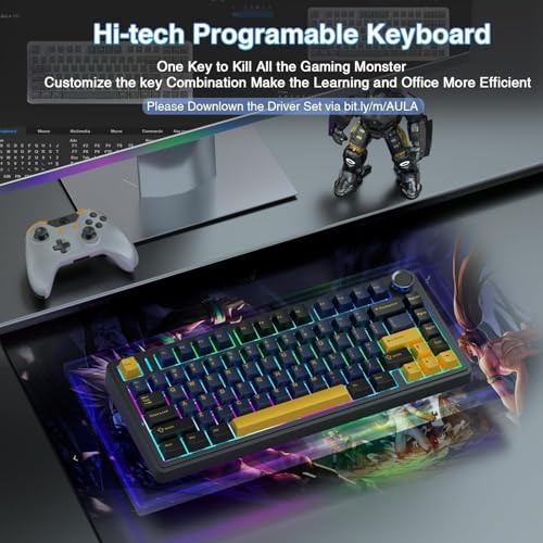 AULA F75 75% Wireless PBT