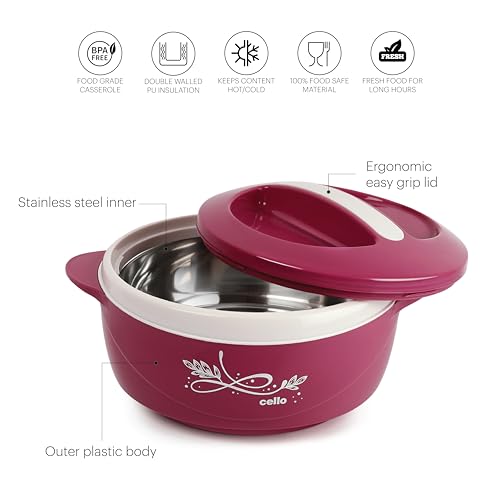 CELLO Sapphire Insulated Casserole Hot