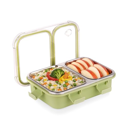 ATTRO Duo Meal Stainless Steel
