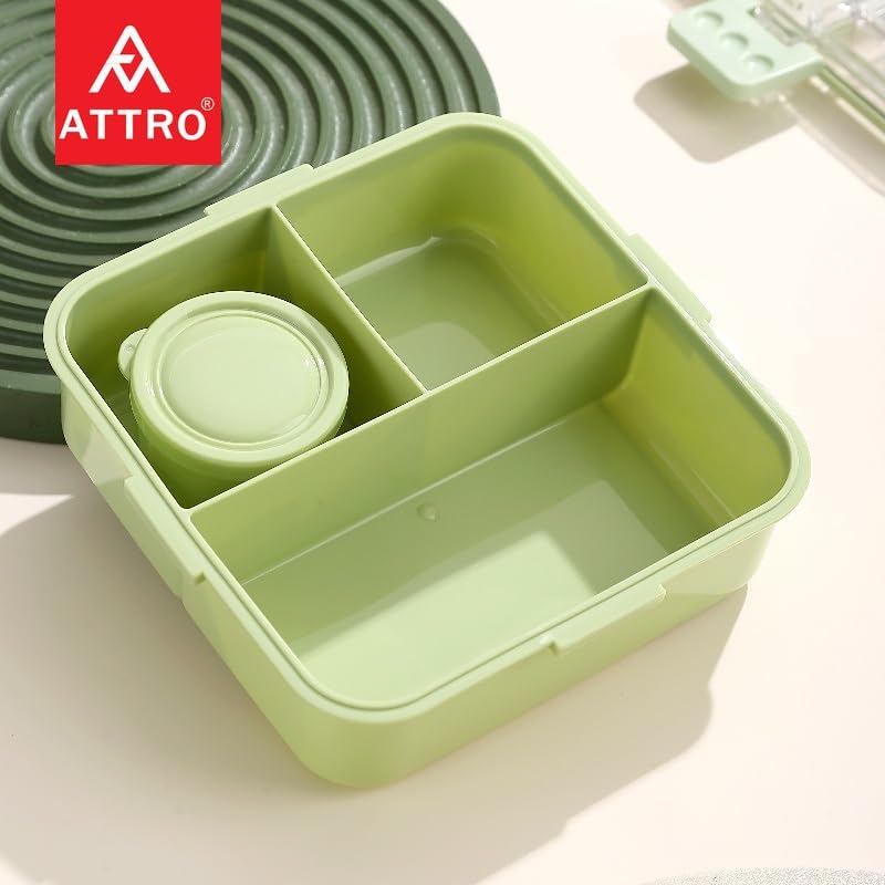 ATTRO Tasty Bite 3 Compartment