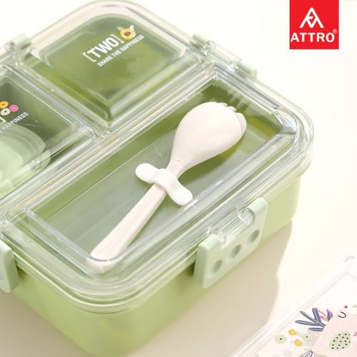 ATTRO Tasty Bite 3 Compartment